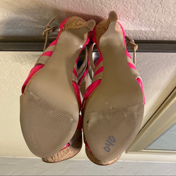 Guess High-Heeled Platform Sandals size 6.5 - Picture 6 of 8